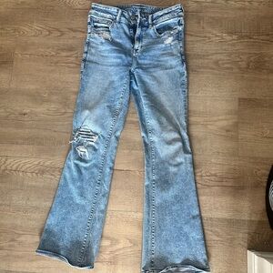 American Eagle women’s flare jeans